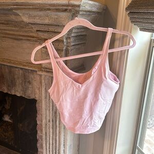 Amazon pink athletic tank top, medium